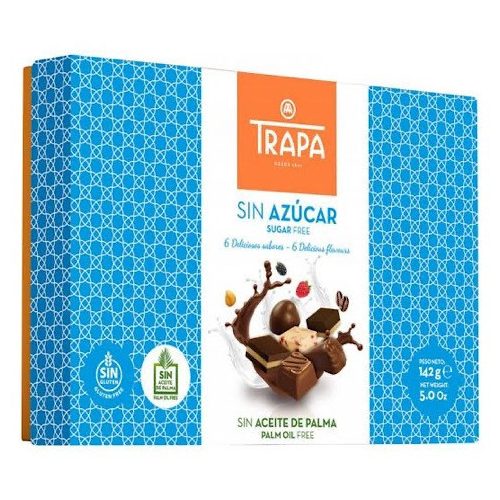Trapa Sin Azúcar 142 g  - Auswahl an zuckerfreien, mit Stevia gesüßten Bonbons