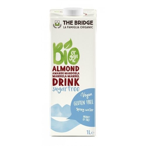 The Bridge Bio Mandeldrink natur, zuckerfrei, 1000 ml