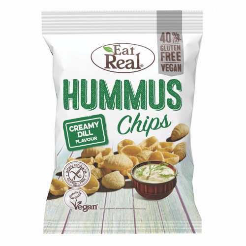 Eat Real Hummus Chips - Creme Dill 45g