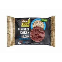   RICEUP, Puffreis-Vollkorn-Brownie mit Vollmilchschokolade, 30 g