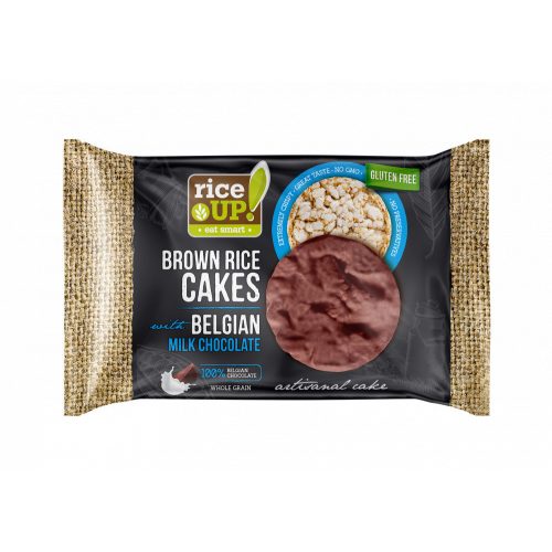 Riceup Vollkornriegel Aus Braunem Reis Mit Vollmilchschokolade 30 G