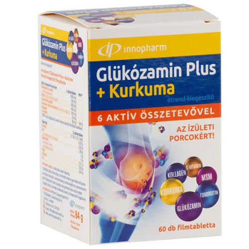 Innopharm Glucosamin Plus + Kurkuma Nahrungsergänzungsmittel Filmtablette 60x/90x