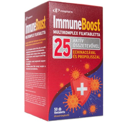 Innopharm Immune Boost Multikomplex Nahrungsergänzungsmittel Filmtabletten mit Echinacea- und Propolisextrakt 50 x