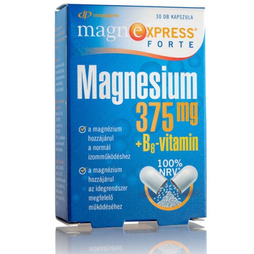 Innopharm MagnExpress Forte 375 mg Nahrungsergänzungsmittel Kapsel 30 Stk.