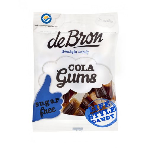 DeBron ’’Cola gums’’ zuckerfreie Bonbons 100 g