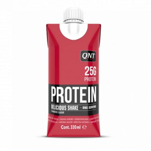 QNT Delicious Protein Shake 330ml Protein Drink – Erdbeere
