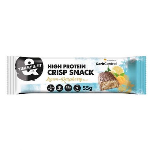 Forpro High Protein Crips Snack 24 x 55g - Lemon-Raspberry