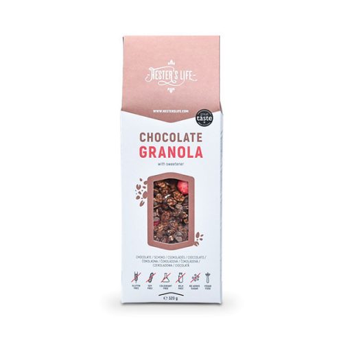 Hester's Life Chocolate Granola -  schokolade granola 320 g