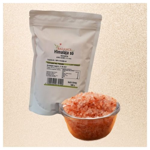 Himalayasalz, rosafarben, feinkörnig, 1000g/1kg (1-2 mm)