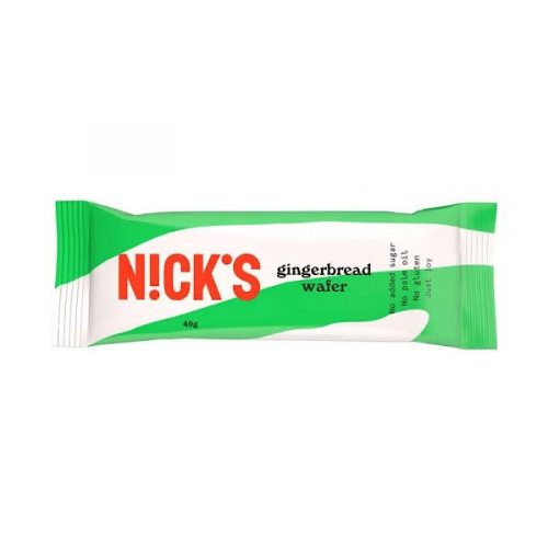 Nick's kexbar, Waffelriegel mit Lebkuchengeschmack (zucker- und glutenfrei) 40g