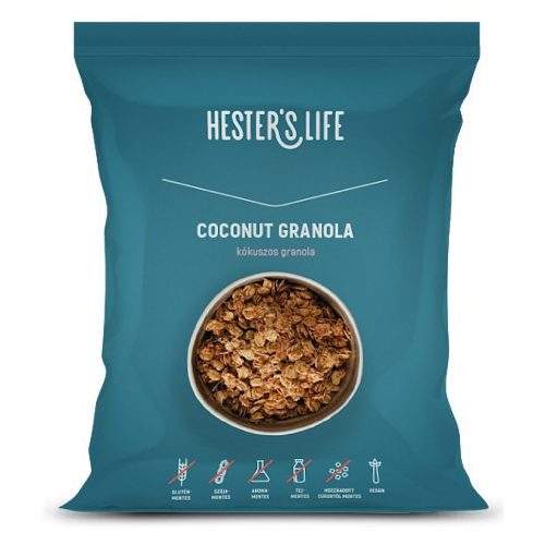 Hester's Life Coconut Granola / Kokosnuss-Granola, 60g