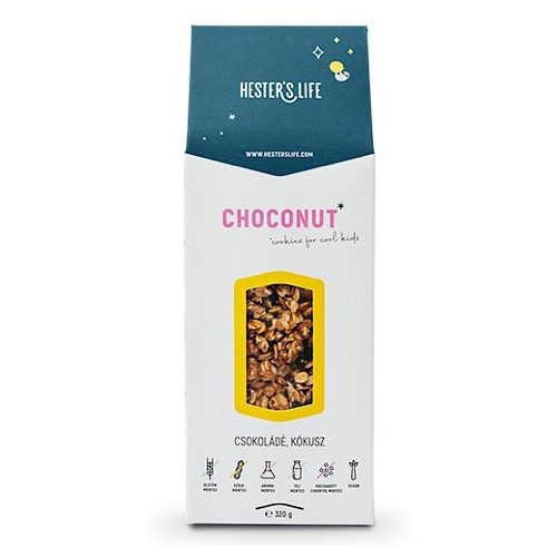 Hester's Life Choconut Cookies / Schokoladen-Kokos-Kekse aus Getreide, 320g