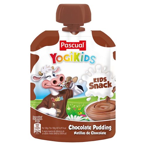 Pascual YogiKids Schokoladenpudding im Tütchen, 80g
