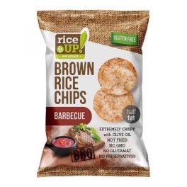 Rice up, BBQ/Barbecue-Geschmack Reis-Chips, 60g