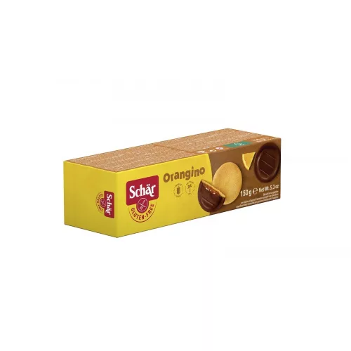 Schar Orangino, orangenbasierte Biskuitplatte, 150g.