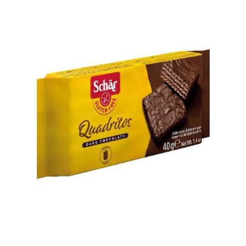 Schar Quadritos, Schokoladenwaffel, 40g.