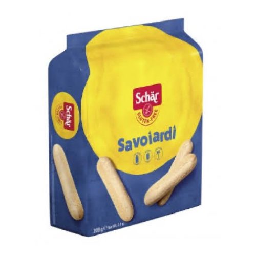 Schar Savoiardi, Biskuitgebäck, glutenfrei, 200 g.