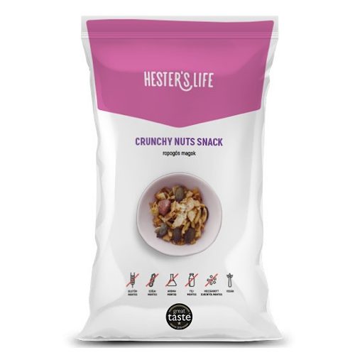 Hester's Life Crunchy Nuts Snack / Knuspriger Nuss-Snack 60g
