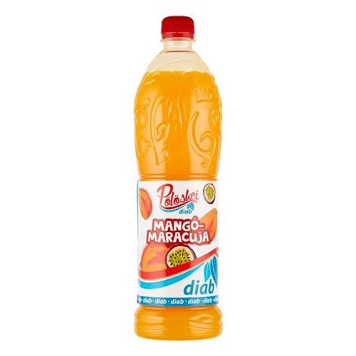 Pölöskei Sirup, diabetisch, Geschmack nach Mango-Maracuja, 1 Liter