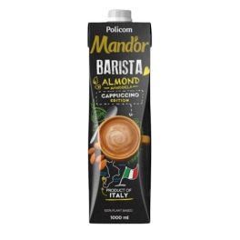 Mand'or Premium Barista Mandelmilch, 1000 ml.