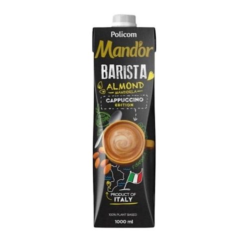 Mand'or Premium Barista Mandelmilch, 1000 ml.