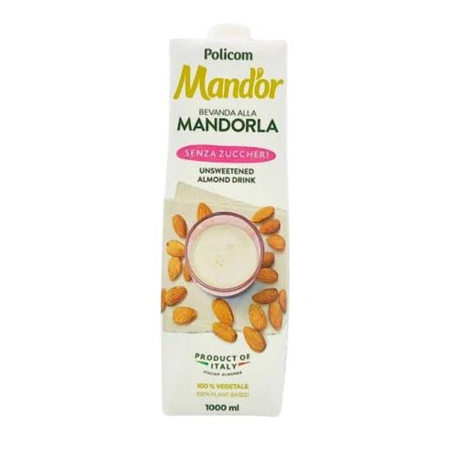 Mand'or Premium Mandelmilch, zuckerfrei, 1000 ml