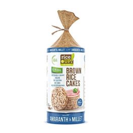   Rice Up, Puffreisriegel aus Vollkornbraunreis mit Amaranth und Hirse, 120g