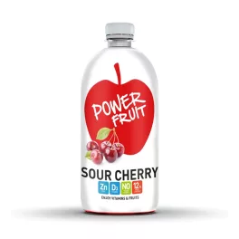   Power Fruit Kirschgeschmack Getränk mit Vitaminen K und D, 750 ml