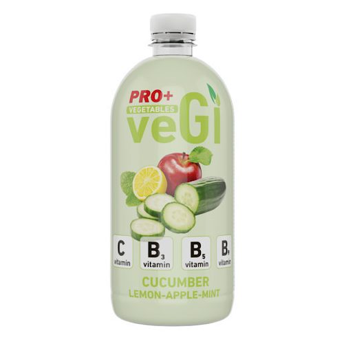 Pro+ Vegi, Gurken - Zitronen - Minze Geschmack Getränk, 750ml