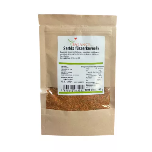 Sertés fűszerkeverék, 40g