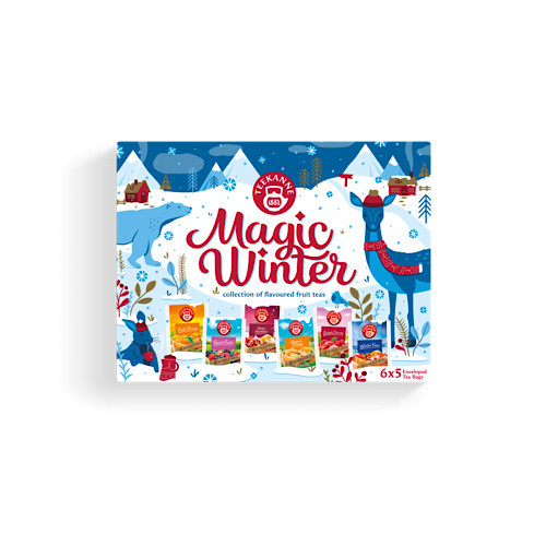 TeeKanne Magic Winter, Früchtetee-Auswahl, 72g.