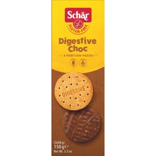 Gullón Digestive Choco - zuckerfreier, ballaststoffreicher Schokoladenkeks, 270 g.