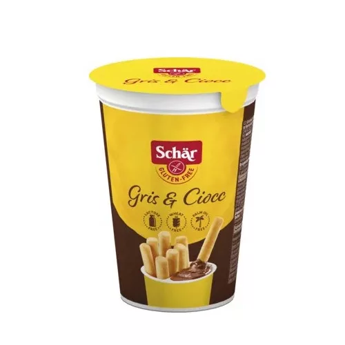 Schär Gris&Ciocc Grissini mogyorókrémmel,52 g