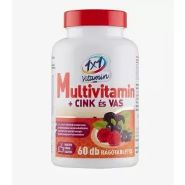   1x1 Vitamin 1000 mg Vitamin C + Vitamin D3 Kautabletten mit Orangengeschmack, Hagebuttenextrakt und Süßungsmitteln