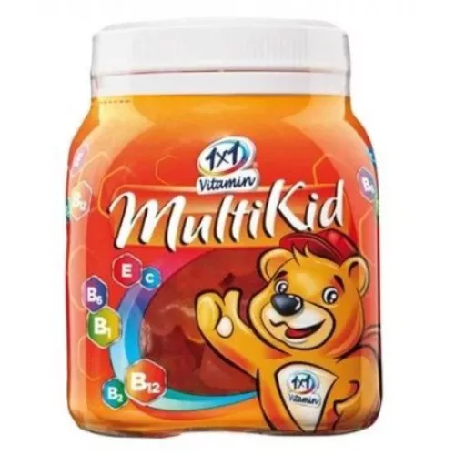 1x1 Vitamin 1000 mg Vitamin C + Vitamin D3 Kautabletten mit Orangengeschmack, Hagebuttenextrakt und Süßungsmitteln