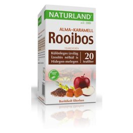 Naturland Alma-karamell-rooibos teakeverék 20x1,5 g