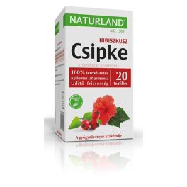 Naturland Csipke-Hibiszkusz teakeverék filteres 20x3 g
