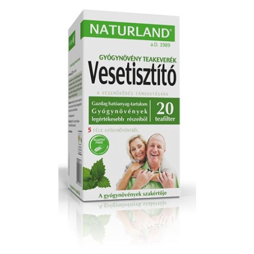 Naturland Vesetisztító teakeverék filteres 20x1,6 g