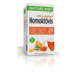 Naturland Homoktövis-Méz-Narancs gyümölcstea 20x2 g