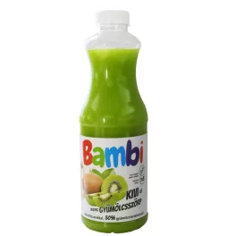   Bambi kivi ízű vegyes gyümölcsszörp édesítőszerrel 1000 ml