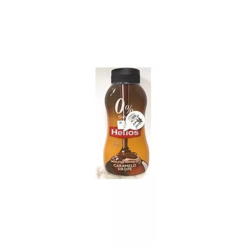 Helios szirup, karamell, édesítőszerekkel 270g