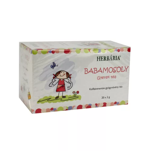 HERBÁRIA KINDERTEE „BABYLÄCHELN“, FILTERBEUTEL, 20 STÜCK