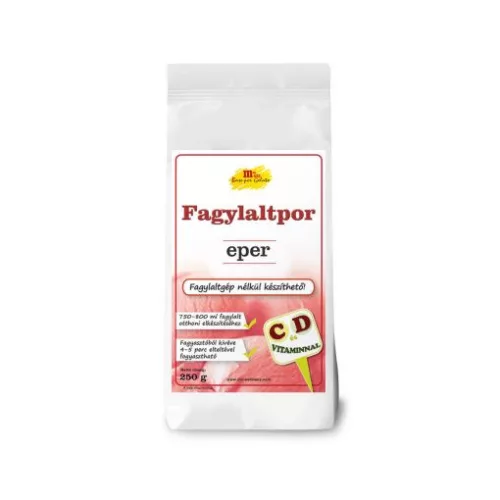 Dia-Wellness Erdbeer-Sahne-Eispulver, 250 g