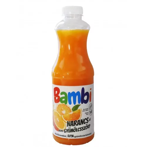 Bambi light narancs, 1000 ml