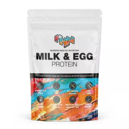 MHN Milk & Egg Protein, krém vanília ízben, 1 kg