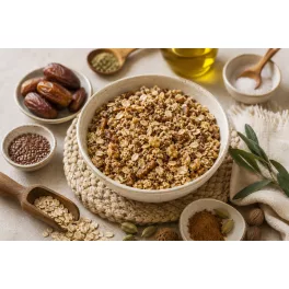   Hester's Life Cardamoon-Kekse / Kardamom-Leinsamen-Müsli, 320g