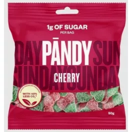 PÄNDY Gumicukor Cherry 50g (1g Cukor)