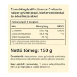 Vitaking Instant Supreme C-vitamin por (+heszperidin) citrom íz 150g 