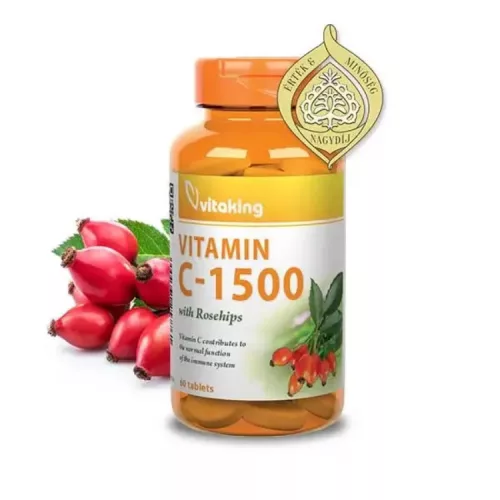 Vitaking C-1500mg (60) 15mg csipkebogyóval