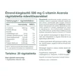 Vitaking Acerola C-500 epres (20 rágótabletta)